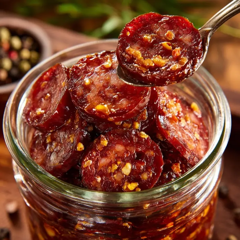 Pickled Sausage Recipe