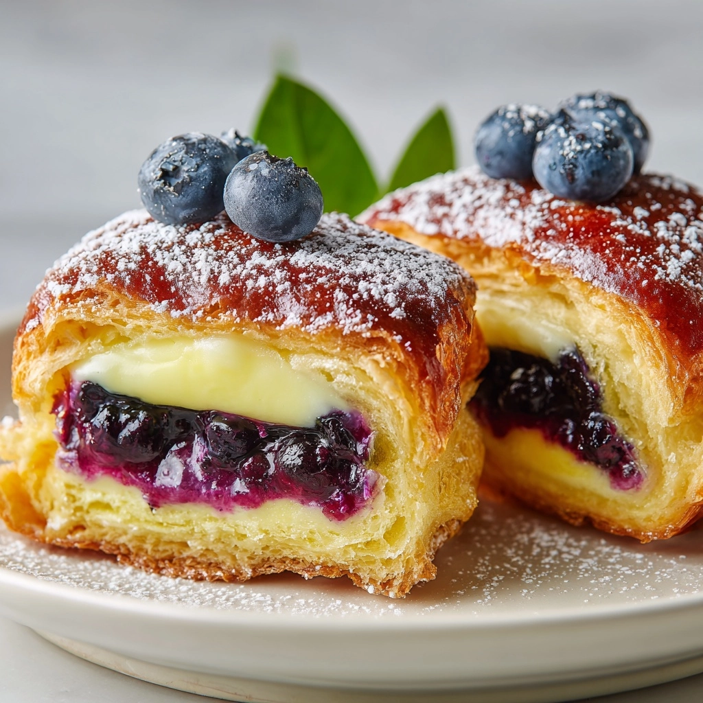 Blueberry Cheesecake Rolls Recipe - Recipe Image
