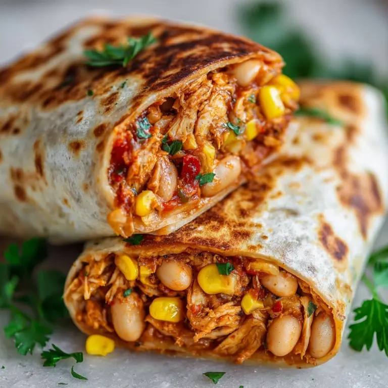 Southern Turkey Burritos with Refried Beans Recipe