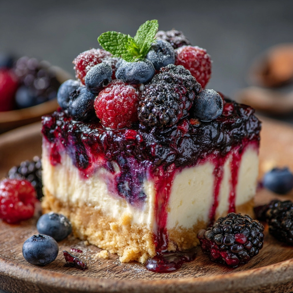 Summer Berry Cake Recipe - Recipe Image