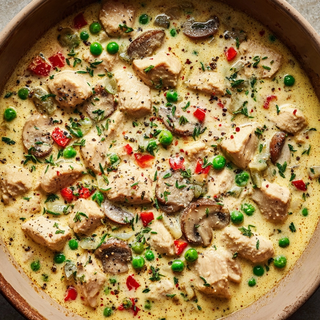 Classic Chicken a la King Recipe - Recipe Image
