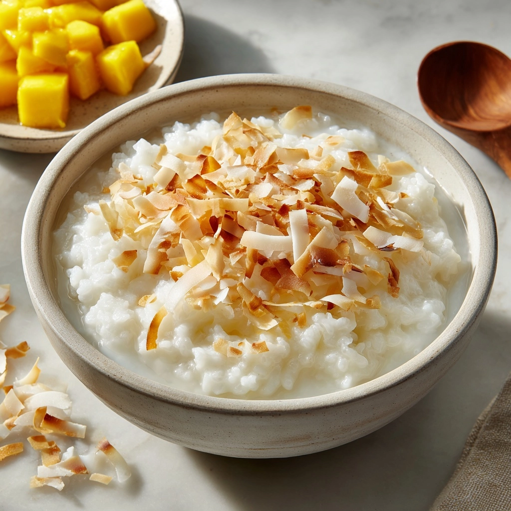 Coconut Rice Pudding Recipe - Recipe Image