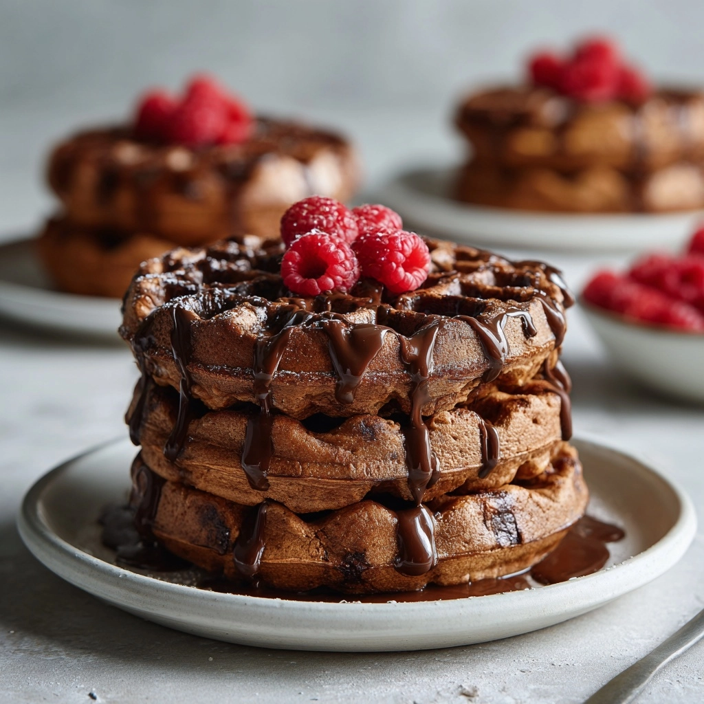 Chocolate Chaffle Delight Recipe - Recipe Image