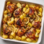 Lemon Greek Chicken and Potatoes Recipe
