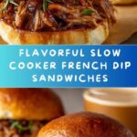 Slow Cooker French Dip Sandwiches Recipe