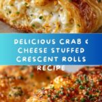 Crab & Cheese Filled Crescent Rolls Recipe
