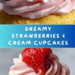 Strawberries & Cream Cupcakes Recipe