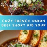 French Onion Beef Short Rib Soup Recipe