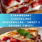 Strawberry Cheesecake Quesadillas Recipe