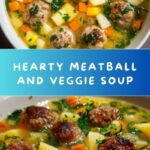 Easy Meatballs and Vegetables Soup Recipe