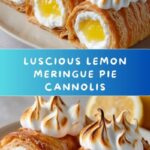 Zesty Lemon Meringue Pie Cannolis Recipe