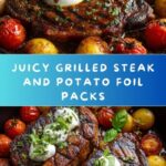 Grilled Steak and Potato Foil Packs Recipe