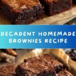 Homemade Brownies Recipe