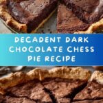 Dark Chocolate Chess Pie Recipe