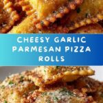 Garlic Parmesan Pizza Rolls Recipe