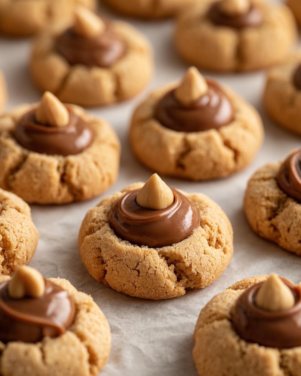 No Bake Peanut Butter Blossoms Recipe - Recipe Image