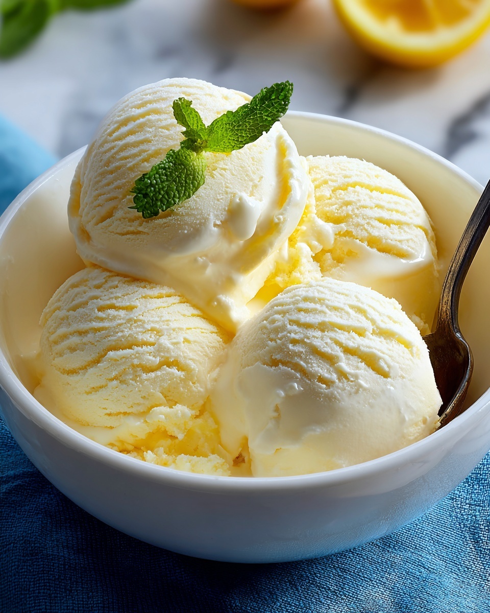Lemon Sorbet Recipe - Recipe Image