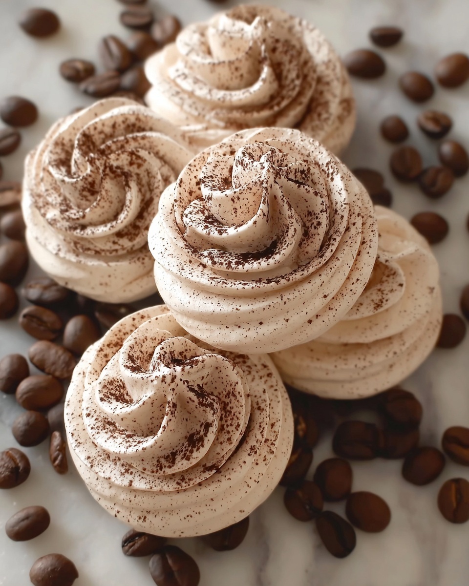 Espresso Meringue Cookies Recipe - Recipe Image