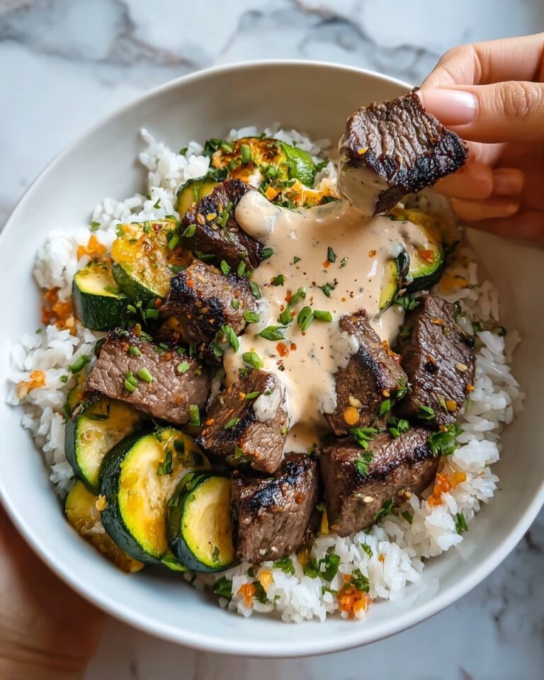 Hibachi Bowls with Steak and Vegetables Recipe