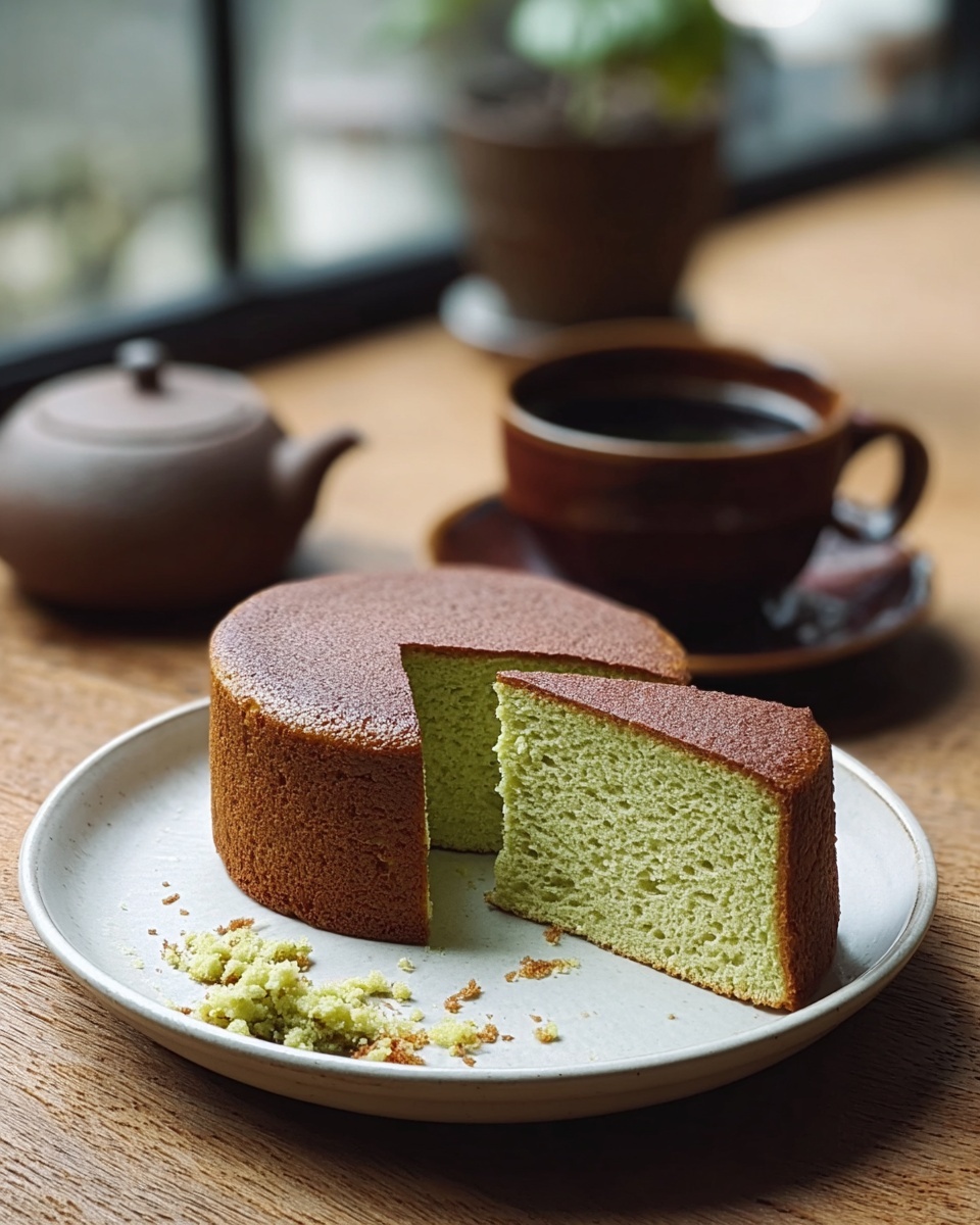 Matcha Pound Cake Recipe - Recipe Image
