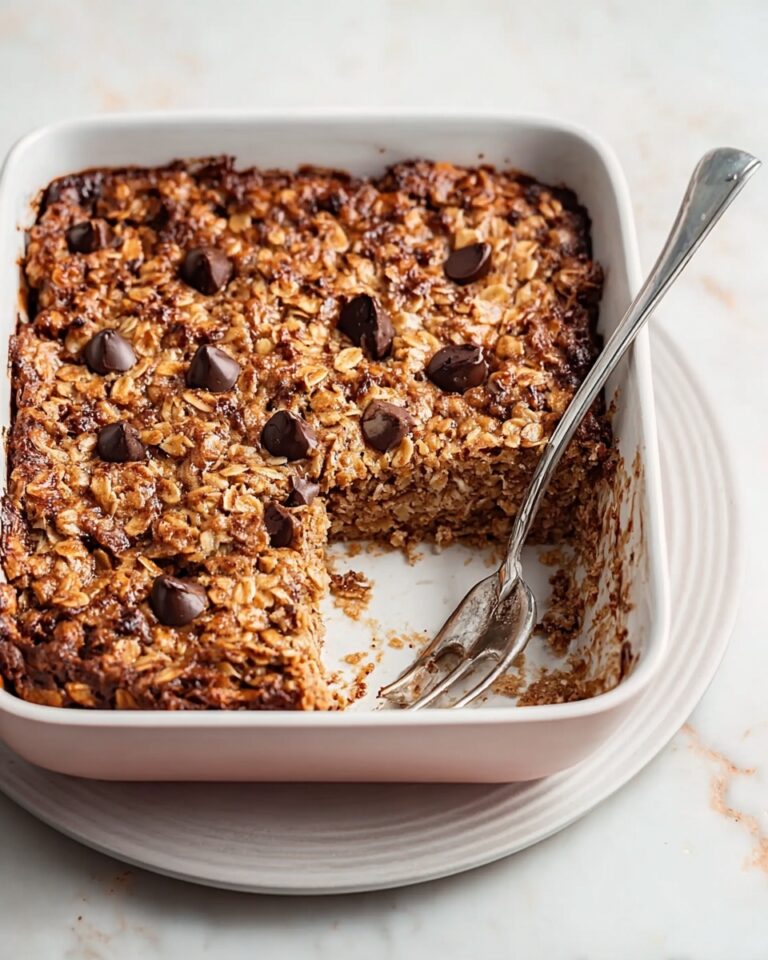 Cinnamon Roll Protein Baked Oats (Without Protein Powder) Recipe