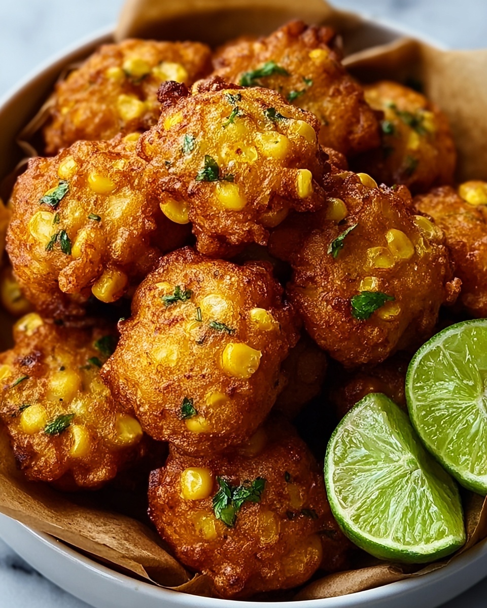Mexican Street Corn Fritters Recipe - Recipe Image