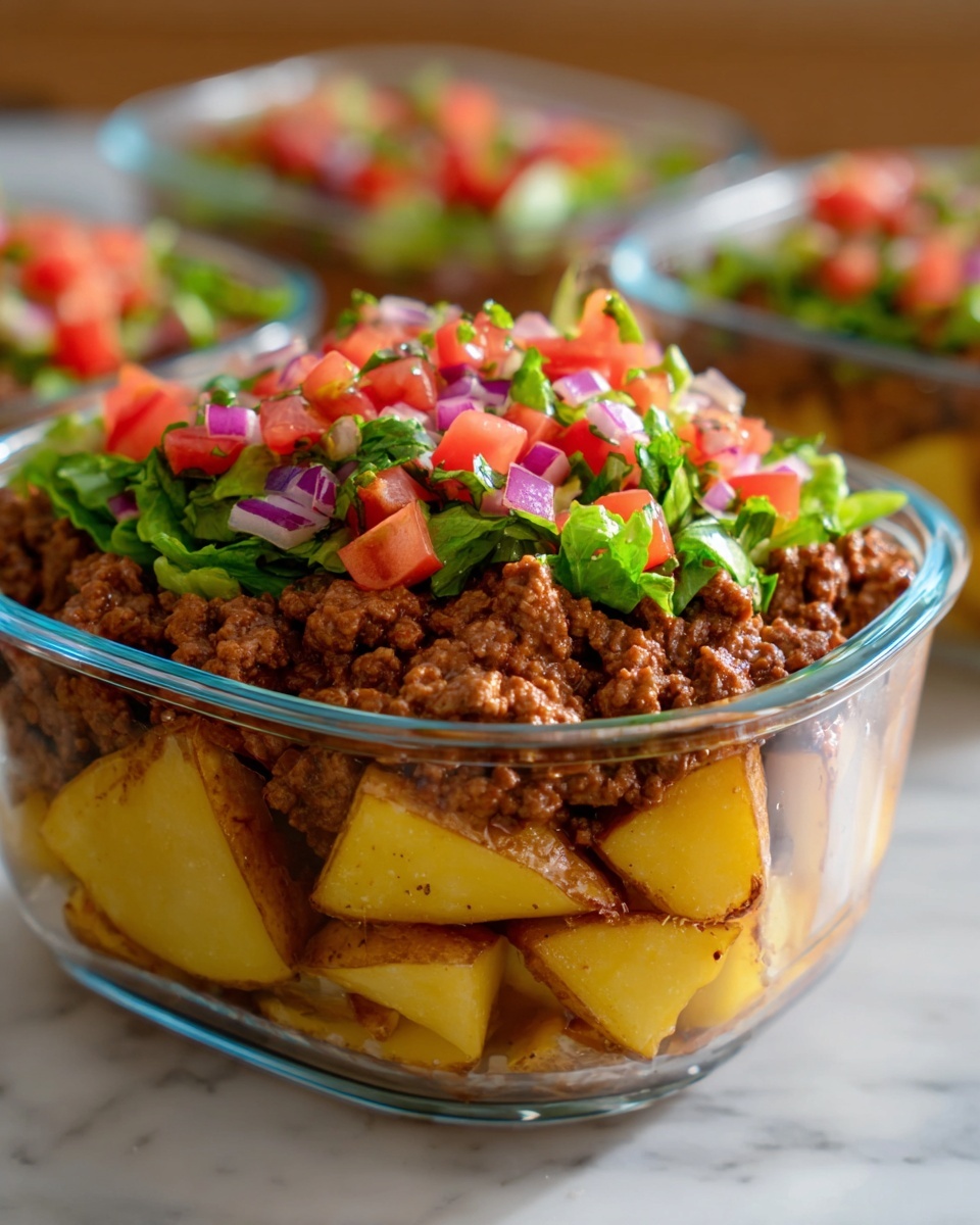 Irresistible Chipotle Beef Potato Bowls Recipe - Recipe Image