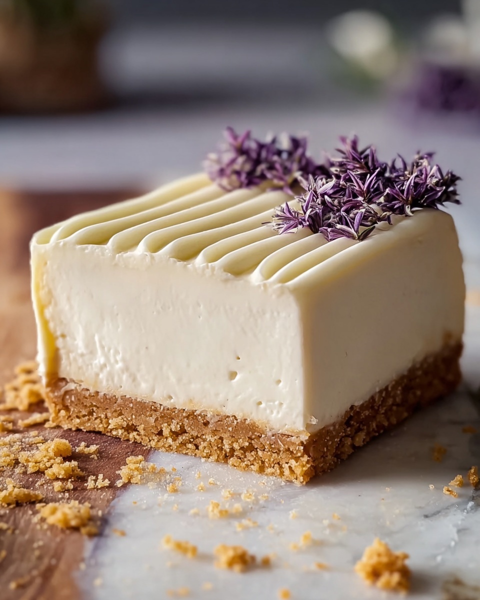 Vanilla Bean Cheesecake with a Vanilla Wafer Crust Recipe - Recipe Image