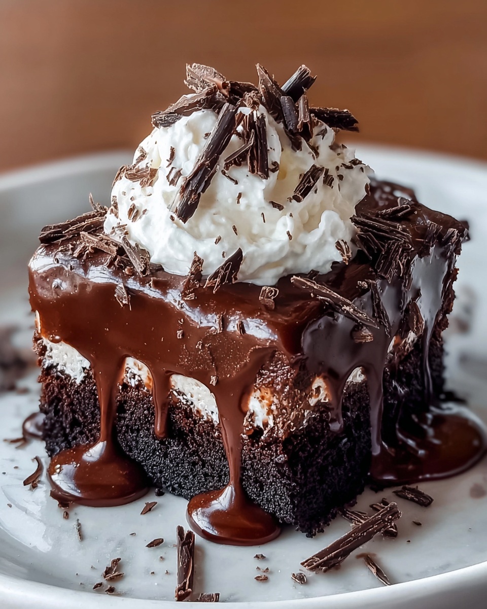 Hot Fudge Chocolate Pudding Cake Recipe - Recipe Image