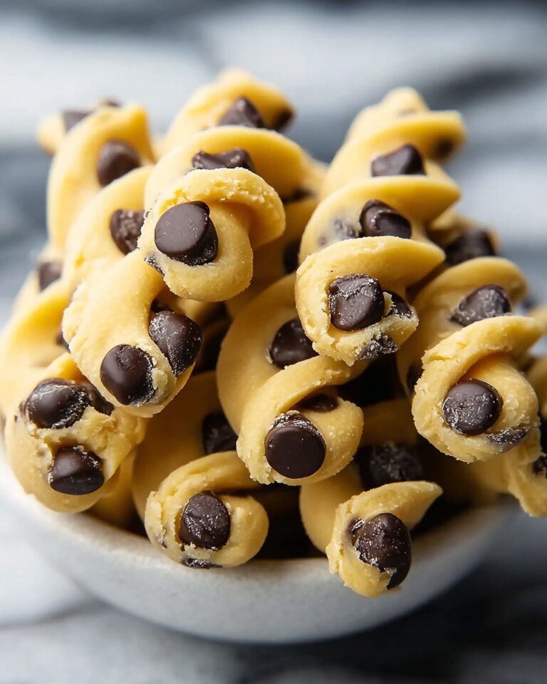 Chocolate Chip Cookie Dough Twists Recipe