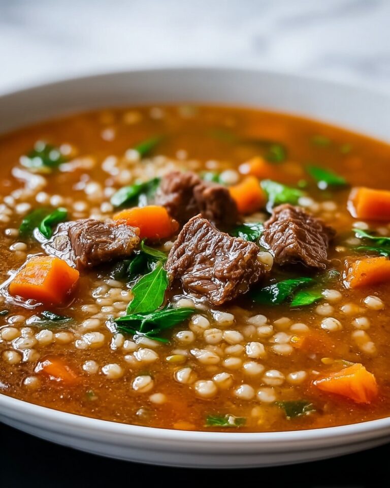Beef and Barley Soup Recipe