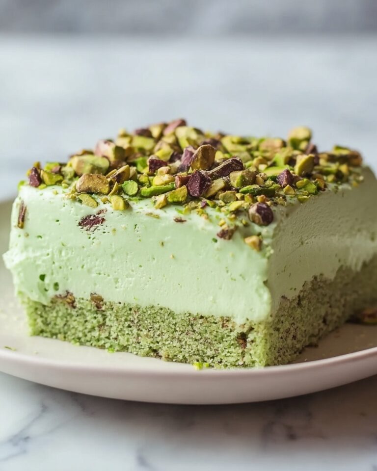 Saint Patrick’s Day Pistachio Pudding Cake Recipe
