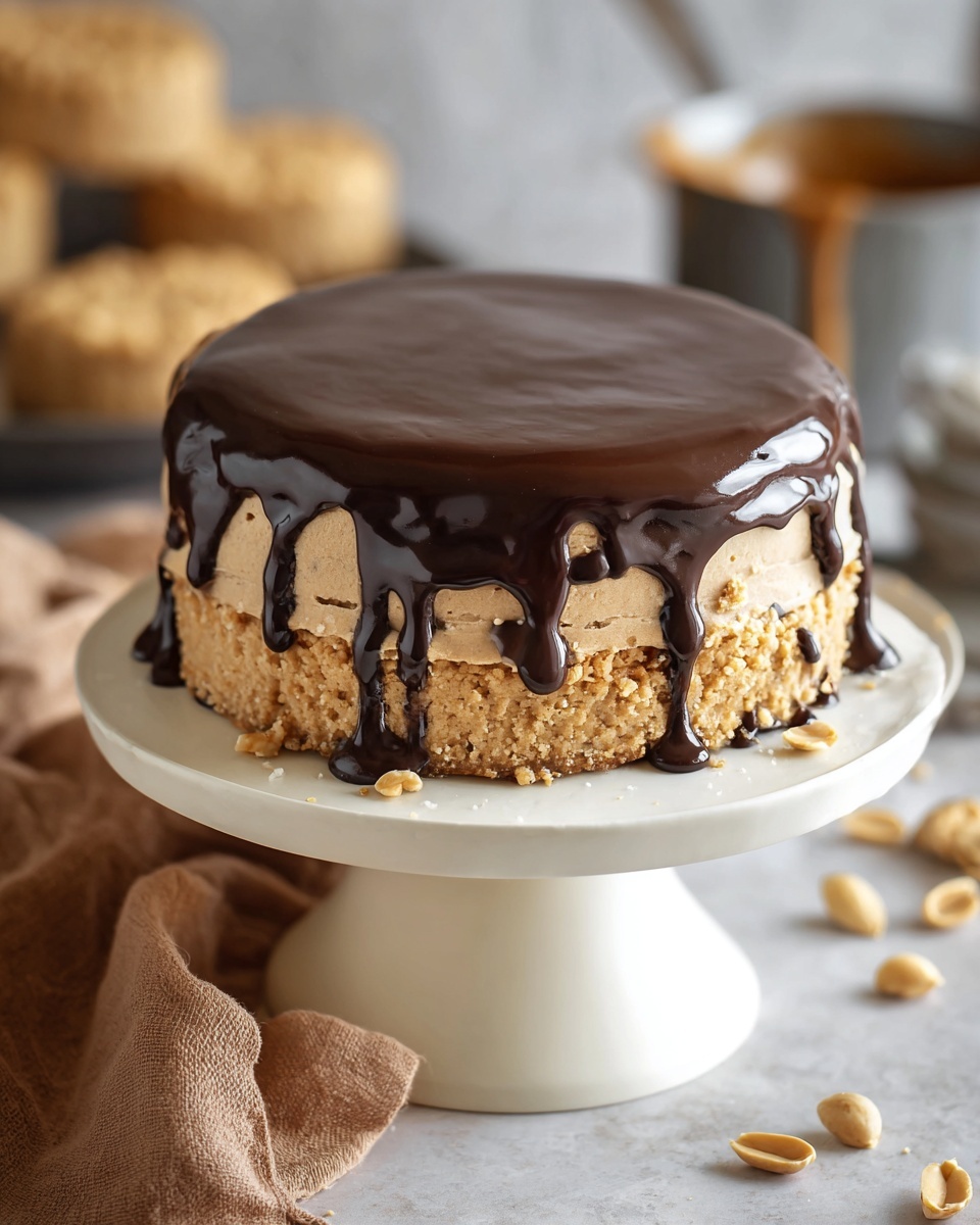 Peanut Butter Ganache Recipe - Recipe Image