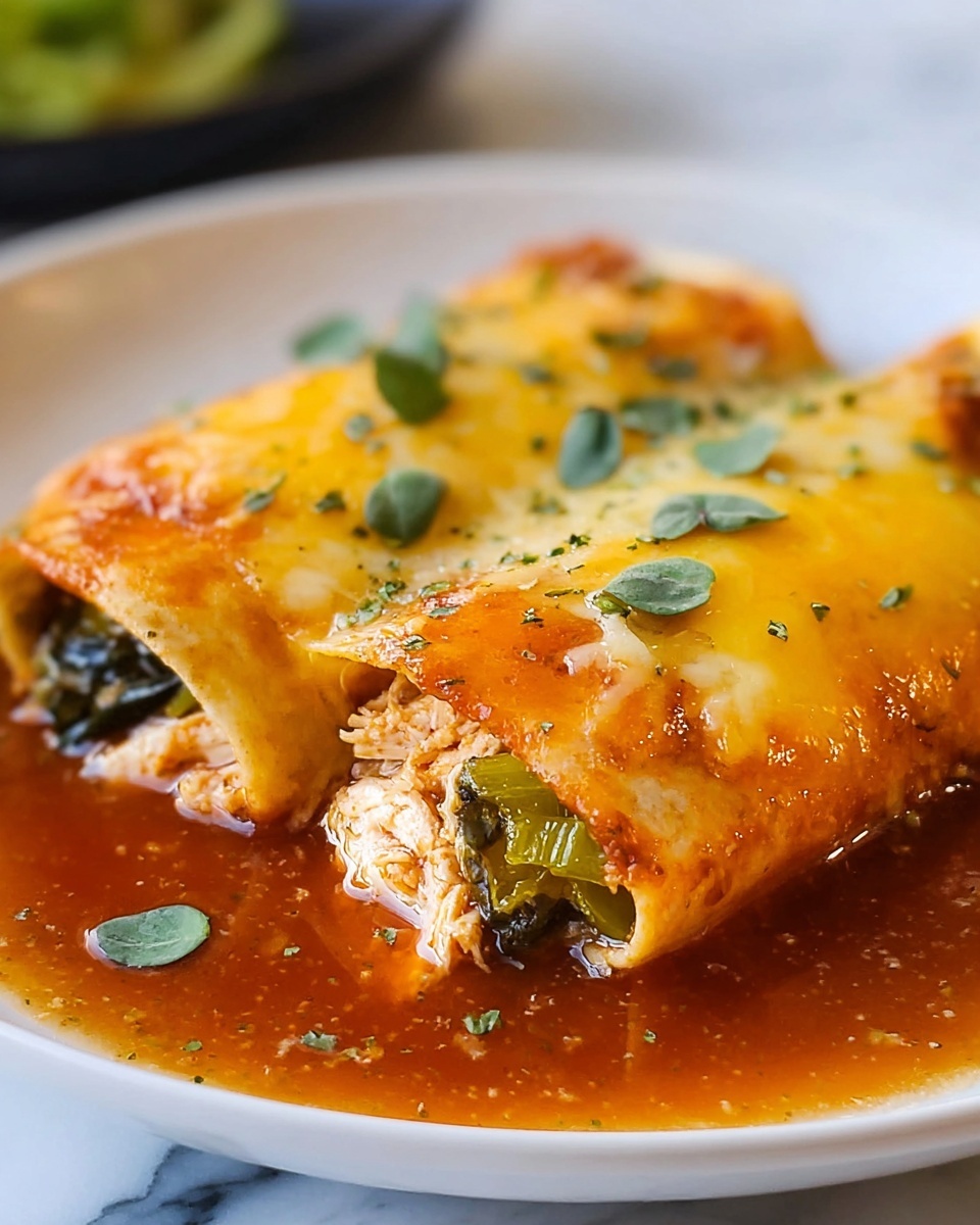 Easy Chicken Enchiladas Recipe - Recipe Image