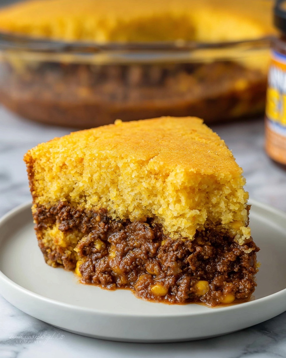 Sloppy Joe Cornbread Casserole Recipe - Recipe Image