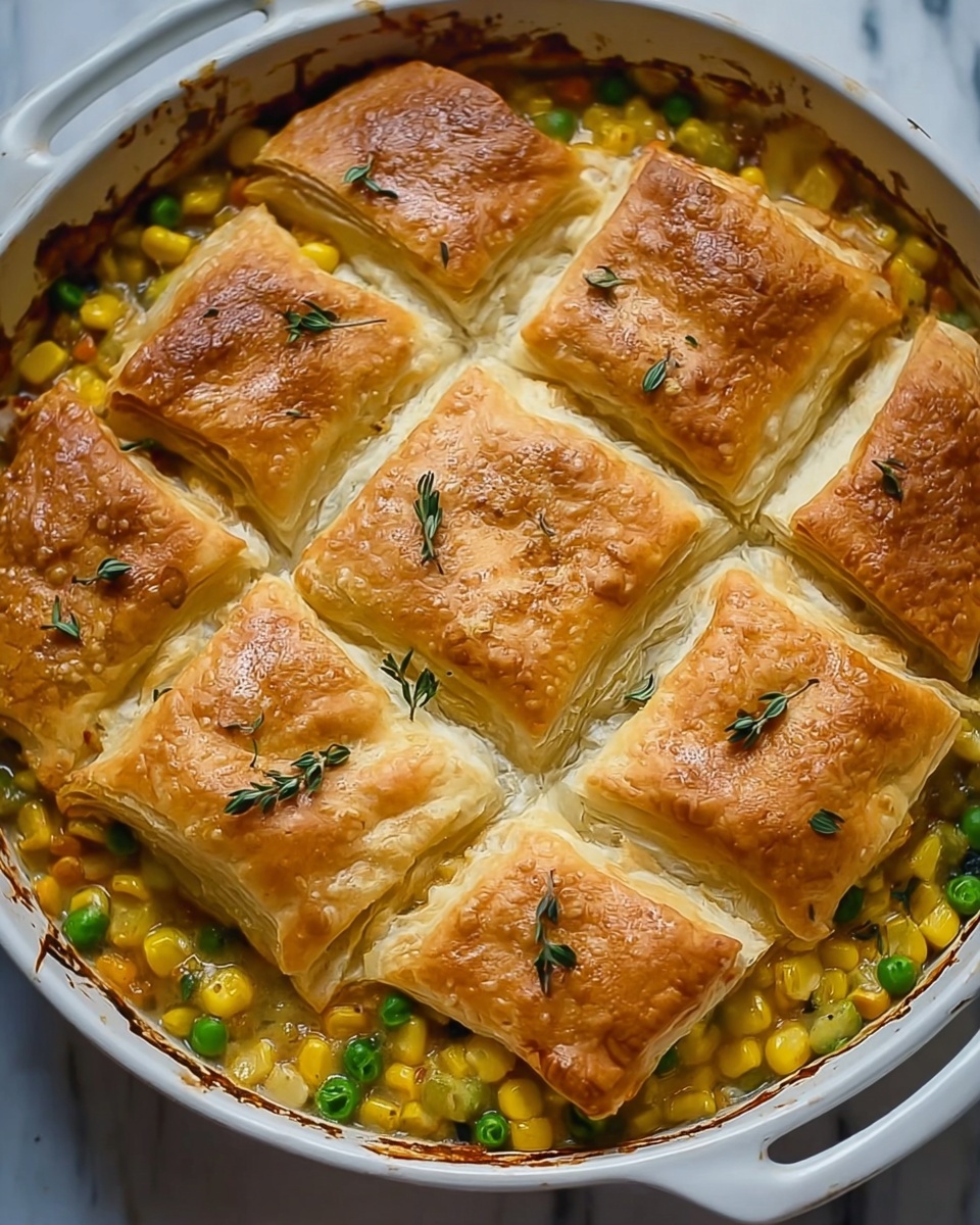 Chicken Pot Pie Casserole Recipe - Recipe Image