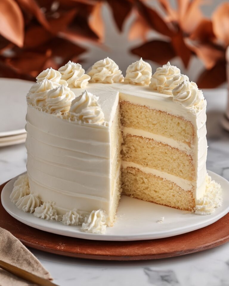 Moist White Velvet Cake Recipe