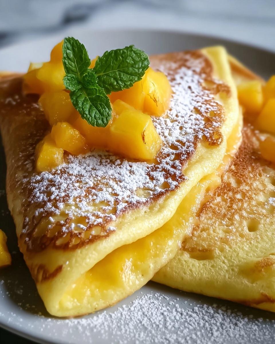 Mango Pancakes Recipe - Recipe Image