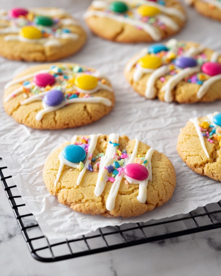 Pastel Candy-Centered Butter Cookies Recipe