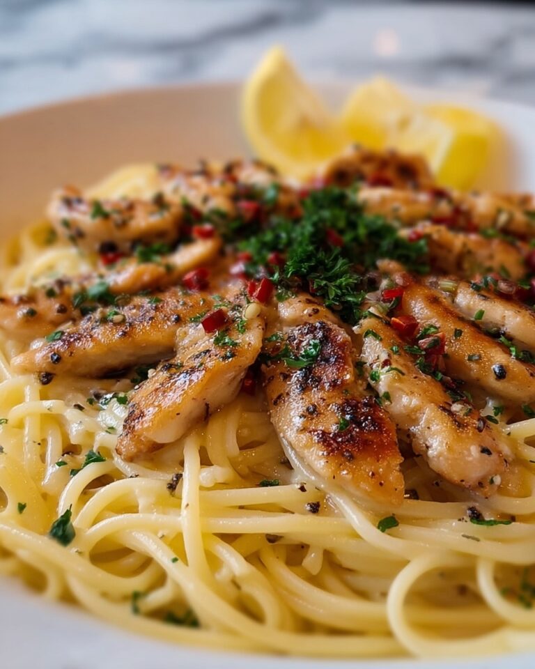 Chicken Scampi Pasta Recipe