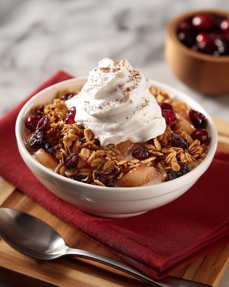 Apple Cranberry Crisp Recipe