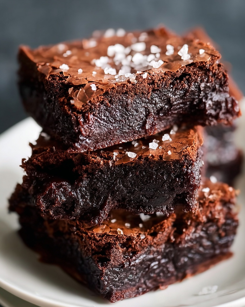 Fudgy Black Bean Brownies (No Flour!) Recipe - Recipe Image