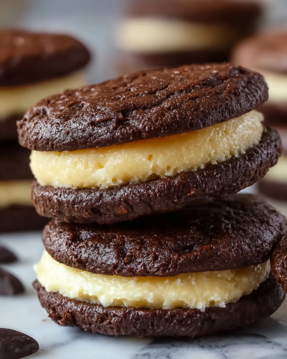 German Chocolate Whoopie Pies Recipe - Recipe Image