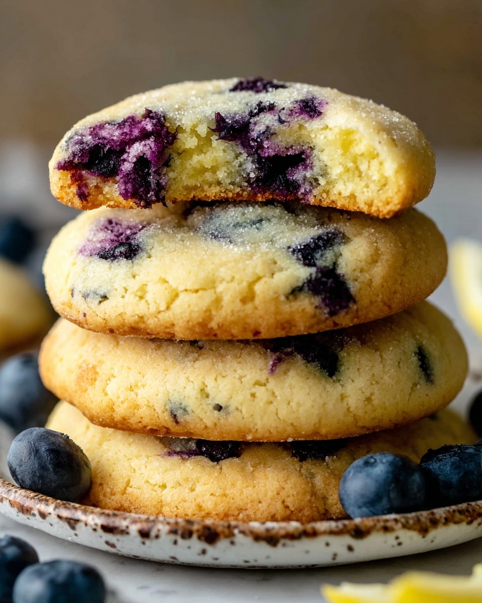 Lemon Blueberry Cookies Recipe - Recipe Image