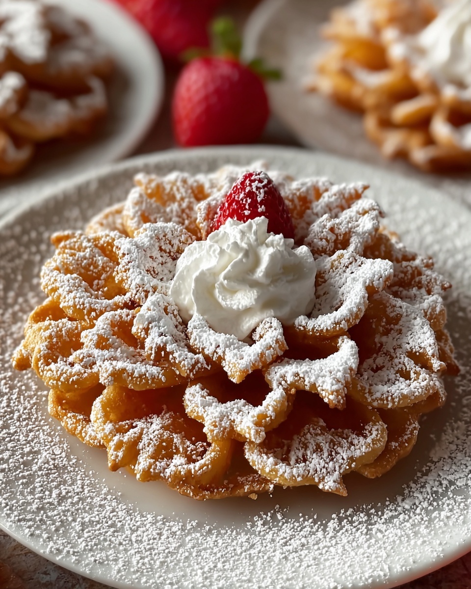 Sweet Whirlwind Fairground Funnel Cakes Recipe - Recipe Image
