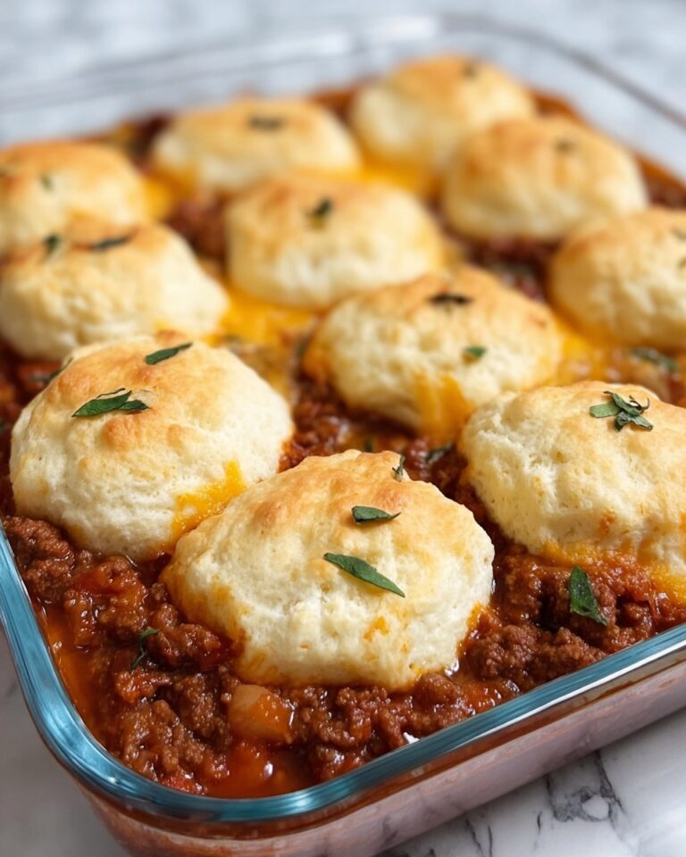 Sloppy Joe Biscuit Casserole Recipe