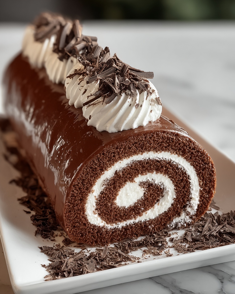 Classic Yule Log Recipe - Recipe Image