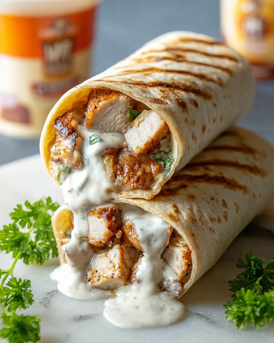 Irresistible Ranch Chicken Wraps Recipe - Recipe Image