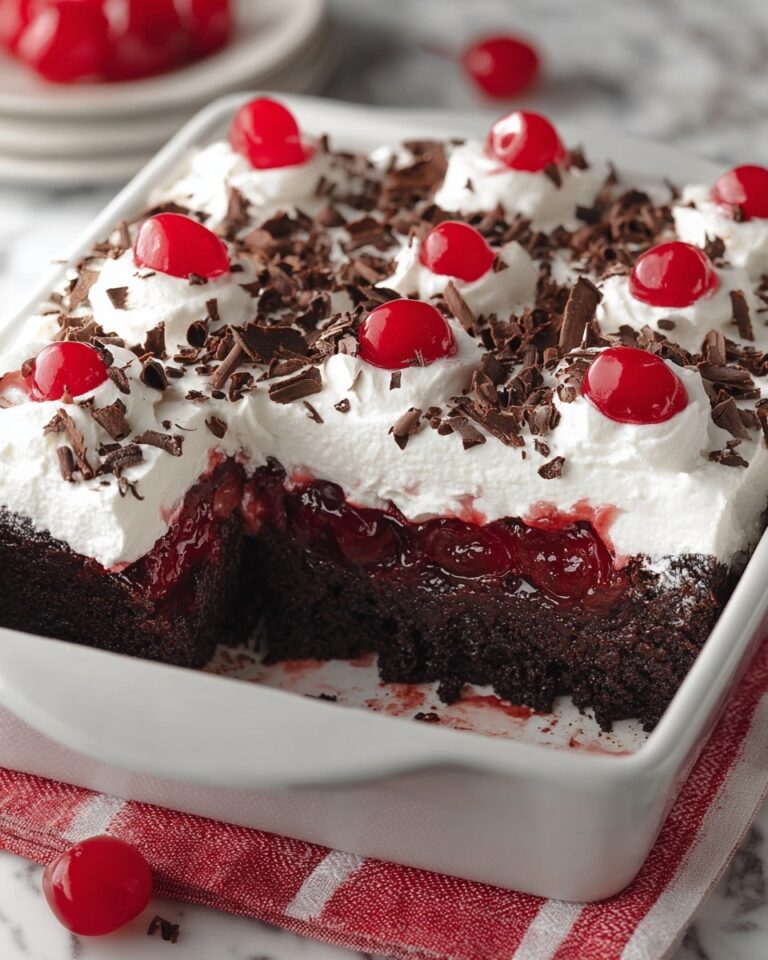 Black Forest Poke Cake Recipe