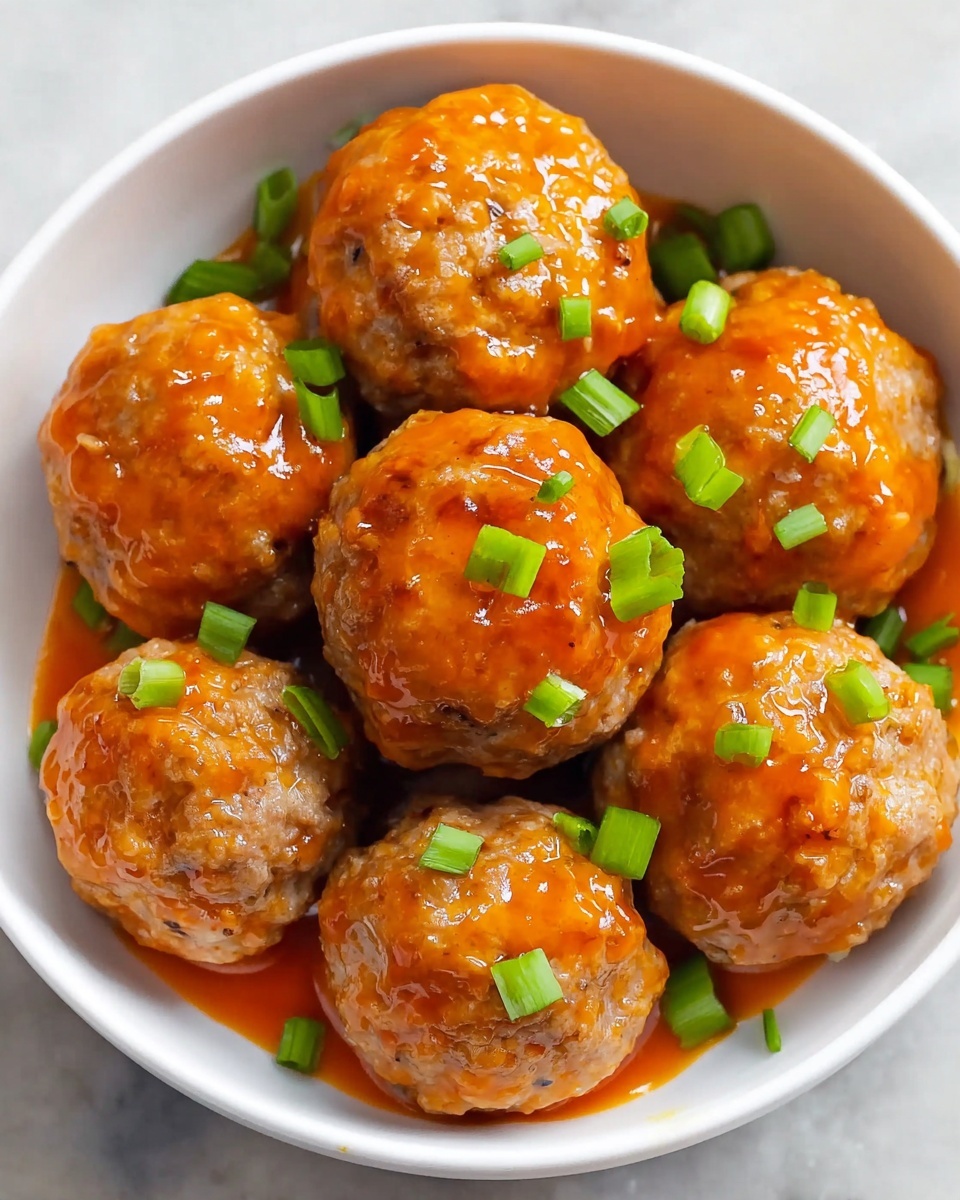 Buffalo Chicken Meatballs Recipe - Recipe Image